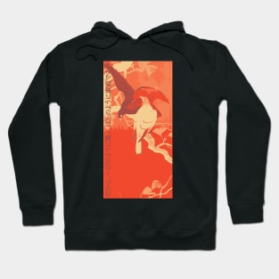 Two Doves on a Branch | Ohara Koson | Seneh Design Co. Hoodie